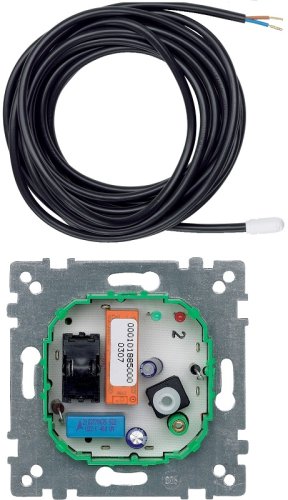 Терморегулятор без накладки без рамки Schneider Electric Merten Antique с датчиком от +10 до +50°С картинка